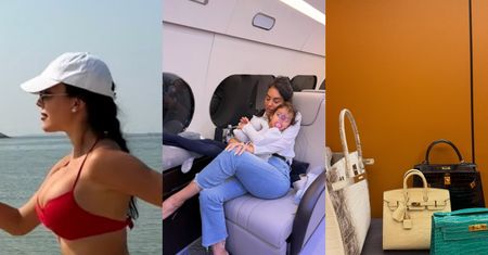 Georgina Rodriguez prezentuje rodzinne kadry oraz torebki z krokodyla warte 1,5 MILIONA ZŁOTYCH (ZDJĘCIA)