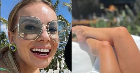 Izabela Janachowska przekonuje, że śpi z obciągniętymi stopami... "TEŻ SIĘ ZDZIWIŁAM"