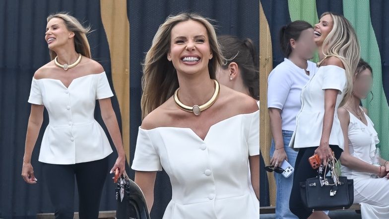 Ciężarna Izabela Janachowska opuszcza studio Polsatu