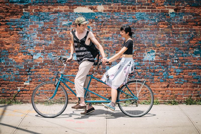 Nowojorscy rowerzyści, czyli uliczny projekt Sama Polcera 4