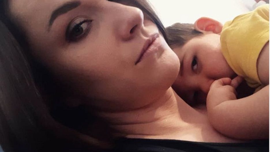 Agata Morawska z synkiem Filipem