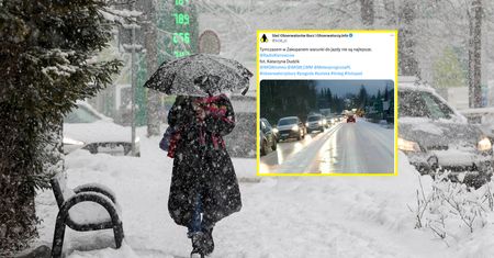 Śnieżyca w Zakopanem. W sieci udostępniono nagranie