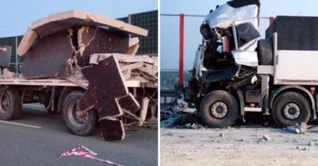 Potworny wypadek na S7. Nie żyje kierowca tira