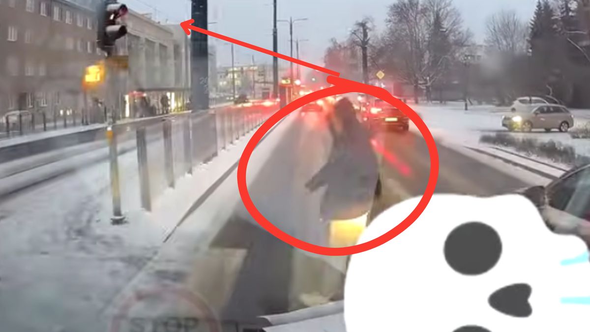 Nastolatek nic sobie nie robił z czerwonego światła