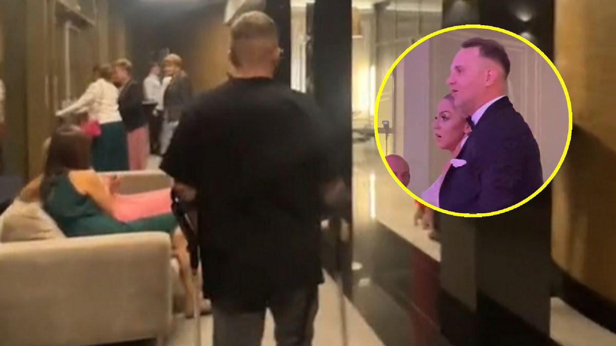 Na weselu pojawił się niespodziewany gość