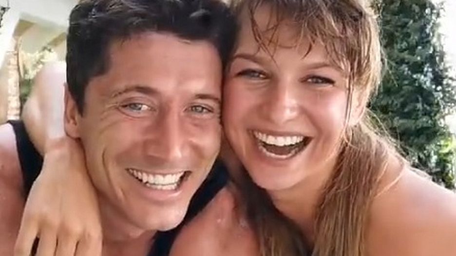 Anna i Robert Lewandowscy podjęli się wspólnego treningu