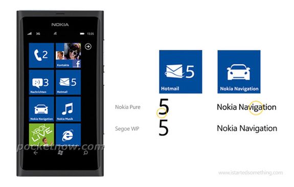 Nokia Pure w Windows Phone (for. pocketnow.com)