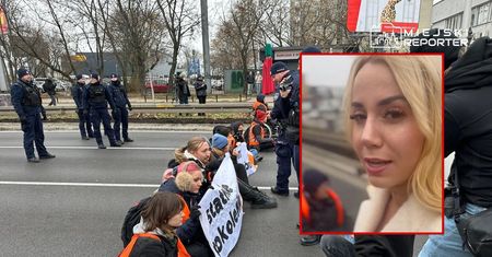 Zablokowali ulicę w Warszawie. Marianna Schreiber: "Macie krew na rękach"
