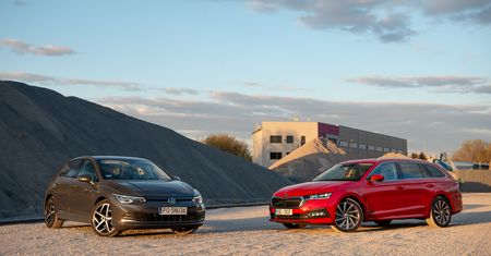 VW Golf 8 kontra Škoda Octavia IV: bratobójcza walka w pięciu rundach