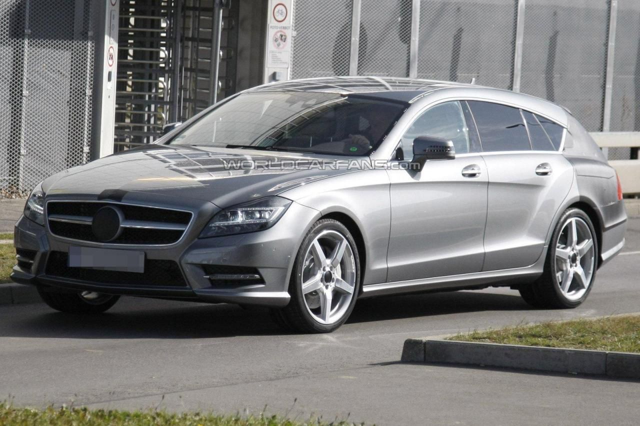 Mercedes CLS Shooting Brake wyszpiegowany!