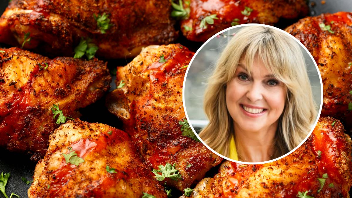 Ewa Wachowicz robi pieczone udka o wyrazistym smaku