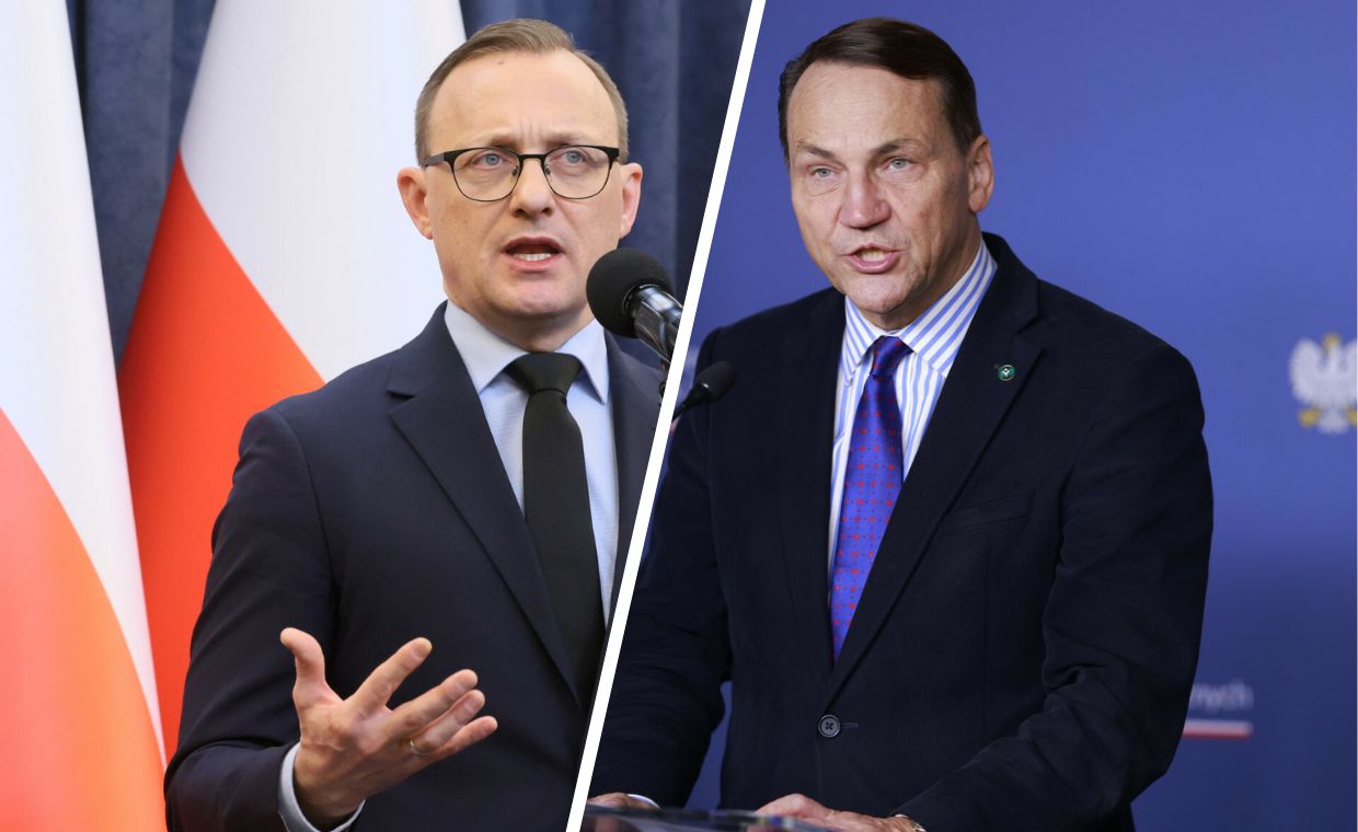 Rzecznik Nawrockiego odpowiada Sikorskiemu. "Takie zachowanie nie przystoi"