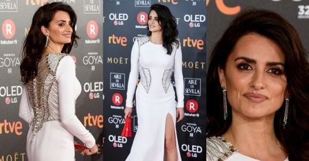 Penelope Cruz odsłania nogę na czerwonym dywanie