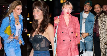 Śmietanka show biznesu na nowojorskich urodzinach Gigi Hadid: Marc Jacobs z mężem, Helena Christensen w seksownej bieliźnie, Taylor Swift z kocią torebką... (ZDJĘCIA)