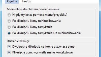 Zminimalizuj Firefoksa do traya 1