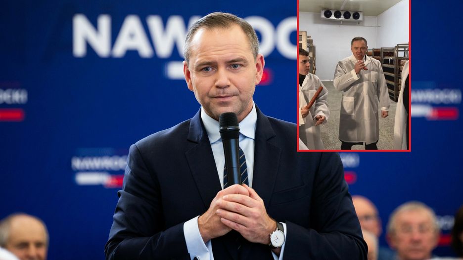 Karol Nawrocki między spotkaniami popełnia wpadki 