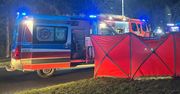 Tragiczny wypadek w Marklowicach pod Wodzisławiem. 22-letnia kobieta nie żyje. Jej samochód wypadł z drogi i dachował