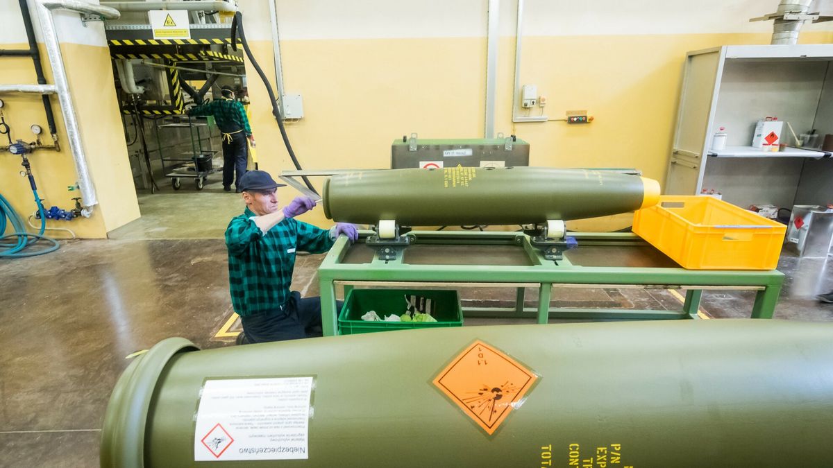 Państwowy Nitro-Chem z Polskiej Grupy Zbrojeniowej produkuje m.in. bomby dla myśliwców