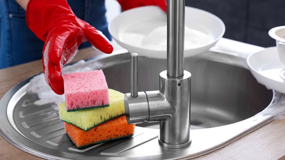 Kolor gąbki do mycia naczyń ma kluczowe znaczenie