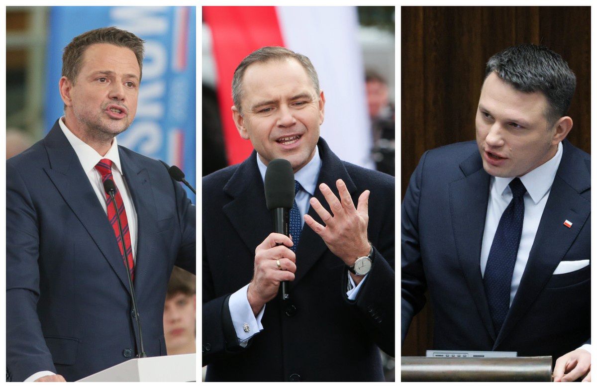 Sondażowe badania wskazują, że pojedynek w drugiej turze rozegrać się może pomiędzy Rafałem Trzaskowskim i Karolem Nawrockim lub Sławomirem Mentzenem