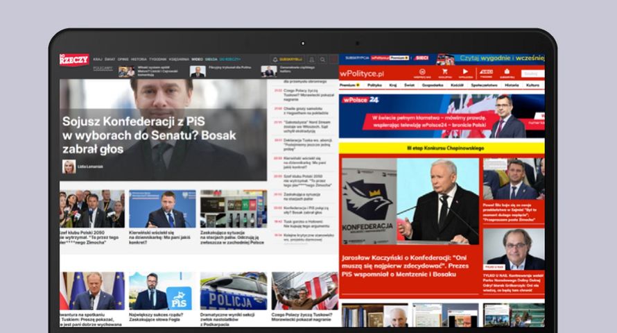 Dwa tygodniki na czele prawicy w internecie. Niezależna przed wPolityce