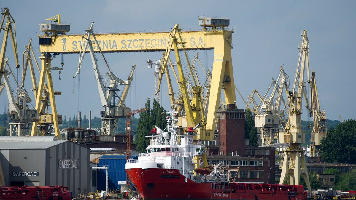 Państwo dofinansuje stocznię w Szczecinie kwotą 240 mln zł