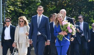 Morawiecki tylko się uśmiechał. Stanowcze słowa premier Włoch