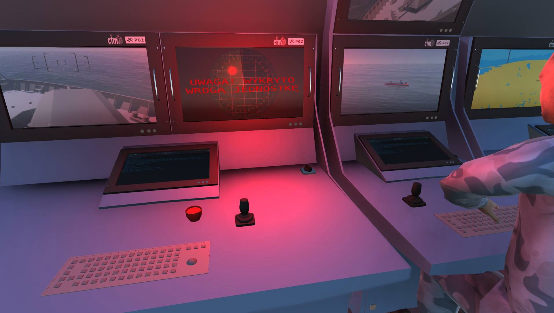 Polski symulator okrętu wojennego. O grze stworzonej na potrzeby wojska opowiada Emil Leszczyński 6