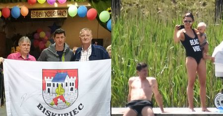 Lewandowski PO RAZ PIERWSZY spotkał się z mieszkańcami wsi, gdzie ma swoją posiadłość! (FOTO)