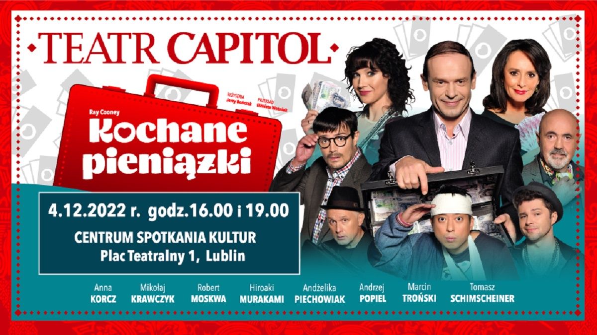 Komedia „Kochane pieniążki” w Centrum Spotkania Kultur