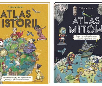 "Atlas historii" i "Atlas mitów" - recenzja książek wyd. Nasza Księgarnia