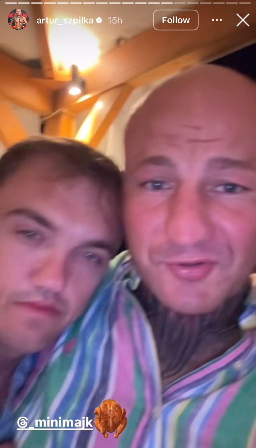 Kamila Wybrańczyk i Artur Szpilka na wakacjach