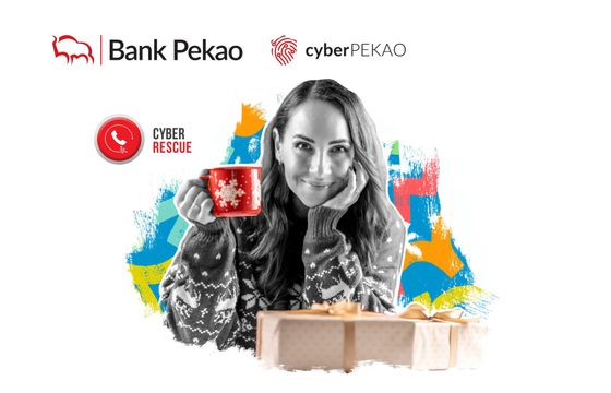 CyberRescue pomoże klientom Banku Pekao uniknąć cyberoszustwa przed świętami