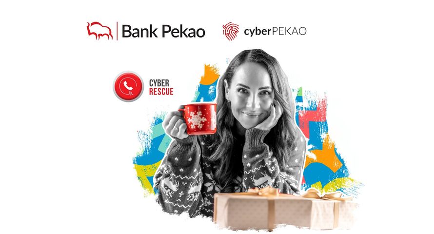 CyberRescue pomoże klientom Banku Pekao uniknąć cyberoszustwa przed świętami