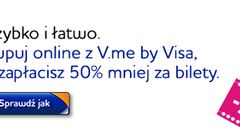 Bilety do Multikina połowę taniej dzięki usłudze V.me by Visa