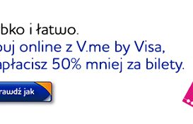 Bilety do Multikina połowę taniej dzięki usłudze V.me by Visa