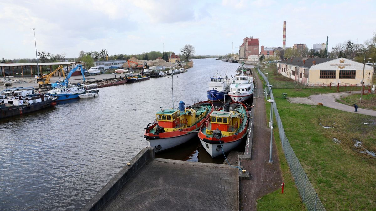 Port w Elblągu. Zdjęcie z 2024 r.