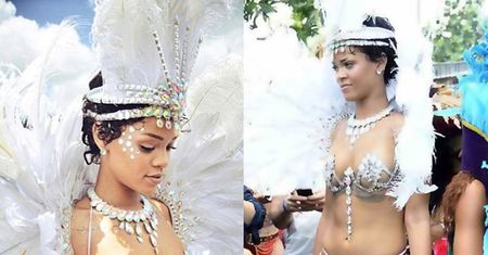 Rihanna W SAMYCH KRYSZTAŁACH na Barbadosie! (FOTO)