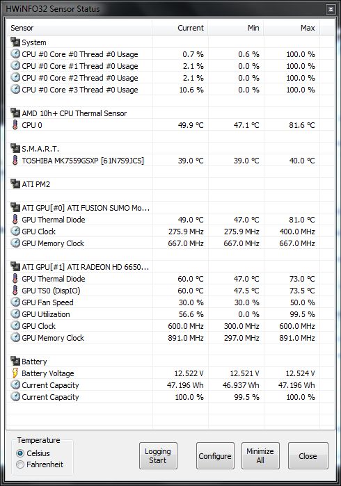 Acer Aspire 5560G - co potrafi laptop z AMD Llano? [test cz. 2] 16