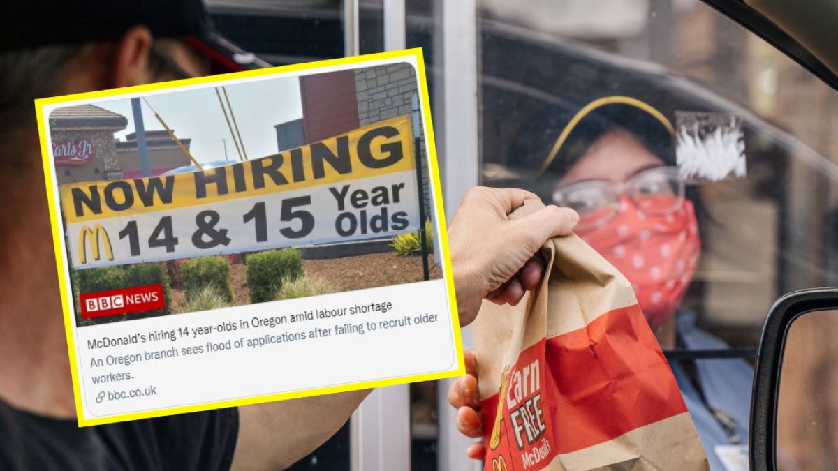 McDonald's w Oregonie przyjmuje do pracy 14 i 15-latków 