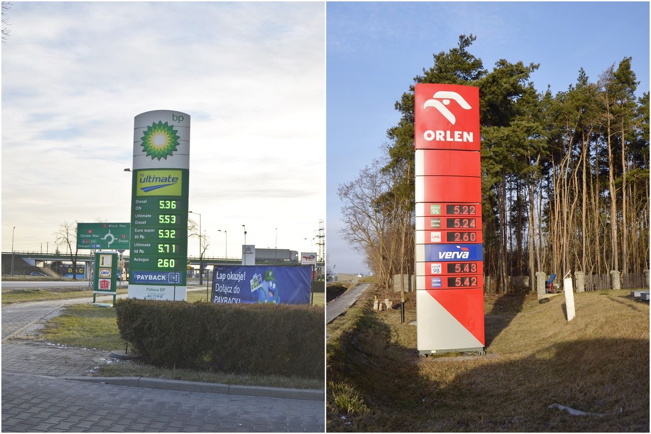 Tak obecnie wyglądają ceny paliw na stacjach Orlen i BP