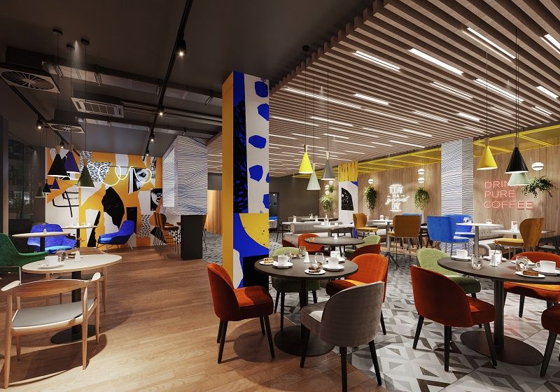 Holiday Inn Express Lublin - restauracja