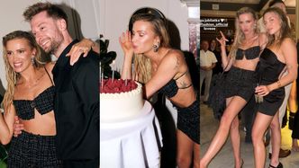Odziana w śmiały top Maffashion świętuje 38. URODZINY. Wpadli Julia Wieniawa i Michał Danilczuk