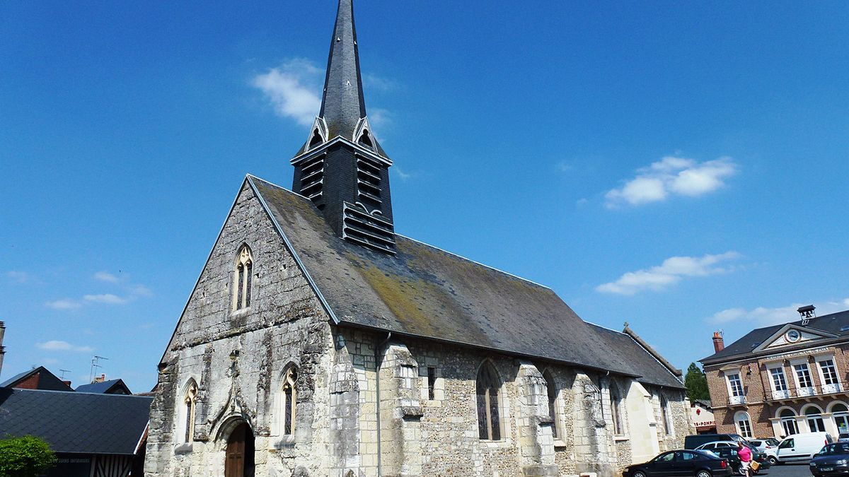 Thiberville to małe miasteczko w Normandii