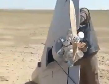 Rozbił się na pustyni. Amerykanie stracili go bez walki