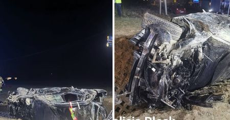 Rozbite BMW na łuku drogi. Nie żyje kolejna ofiara