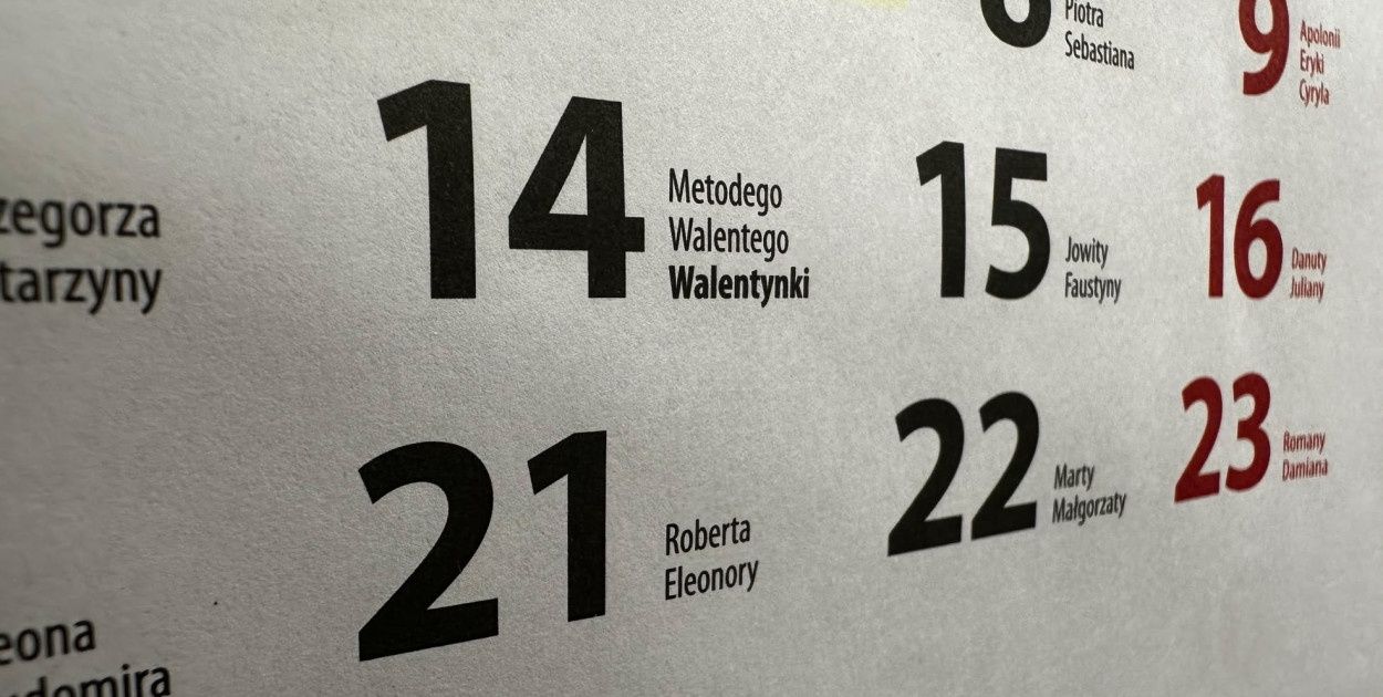 Nowe święto przypada 14 lutego. Andrzej Duda podpisał ustawę