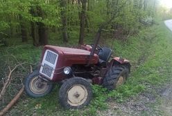 "Przejechał mnie własny traktor". Młody rolnik zadzwonił na 112