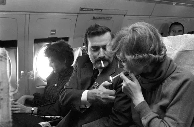 Lech Wałęsa i Krystyna Sobierajska