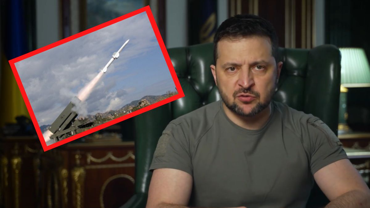 Wołodymyr Zełenski podkreślał, jak ważne są ostatnie dostawy broni do Ukrainy.
